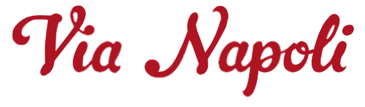 Via Napoli logo Logo Best in Sweden food guide (red text on white background)