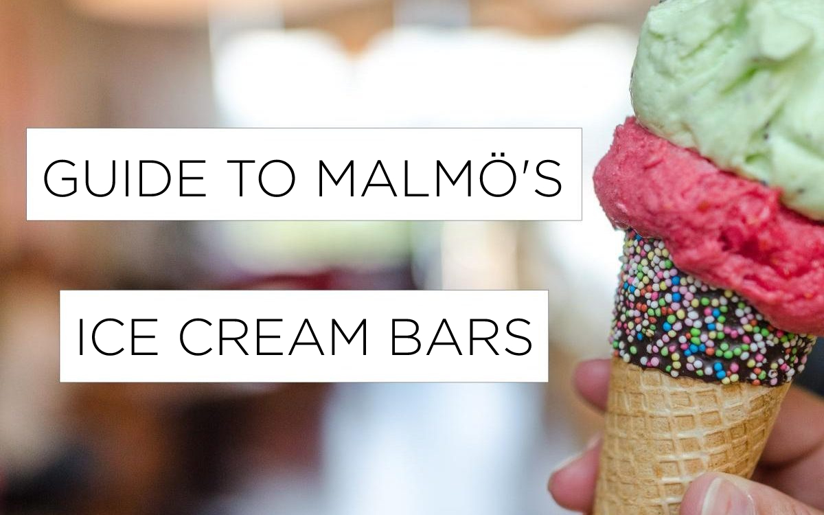 Guide to Malmö's Ice cream bars